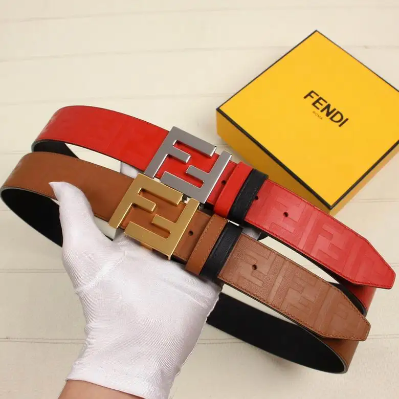 Fendi Belt 38mmX95-125cm 7D66